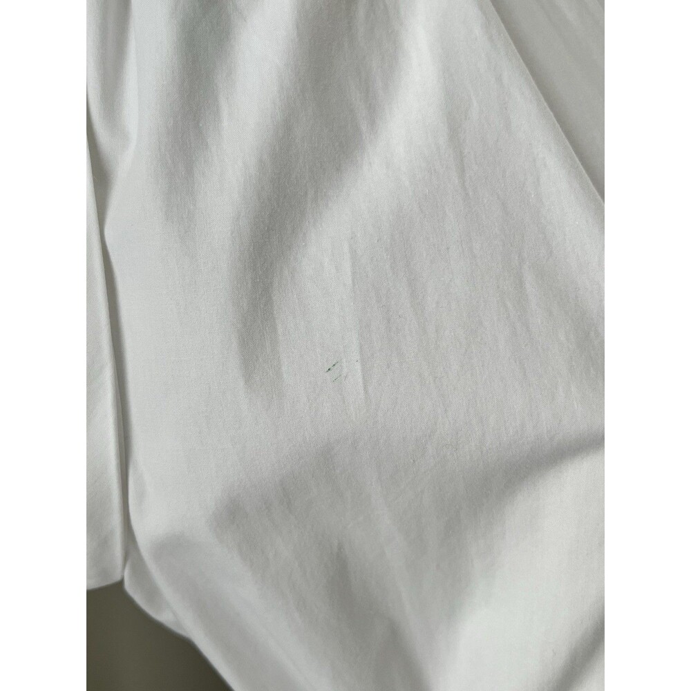 J. Crew White Midi Dress with Drawstring Waist - Picture 8 of 14